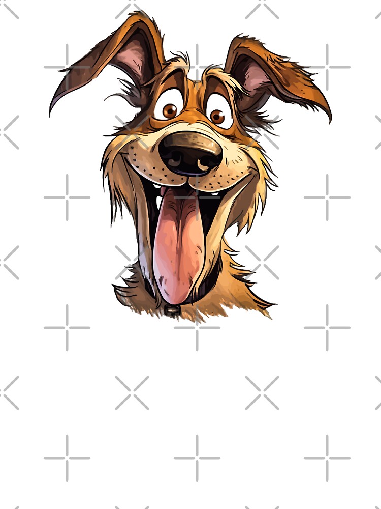 Funny Dog Cartoon Illustration by Wilcox PhotoArt T-Shirts, Hoodie, Sweatshirt | BlankRebels.com (Image 3)