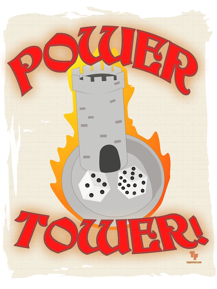 Power Tower Board Game Saying Dice Design by mytshirtfort T-Shirts, Hoodie, Sweatshirt | BlankRebels.com (Image 3)