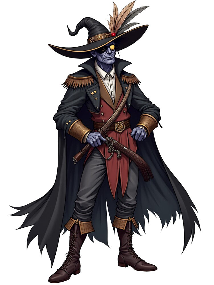 Daring Jarlaxle Adventure | Fantasy Rogue Character Design by D3monic