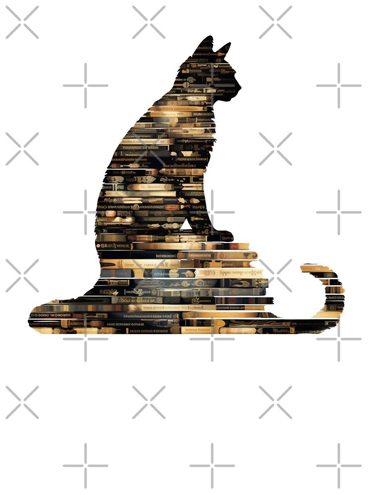 cat silhouette by Mateusz Majcherek T-Shirts, Hoodie, Sweatshirt | BlankRebels.com (Image 3)
