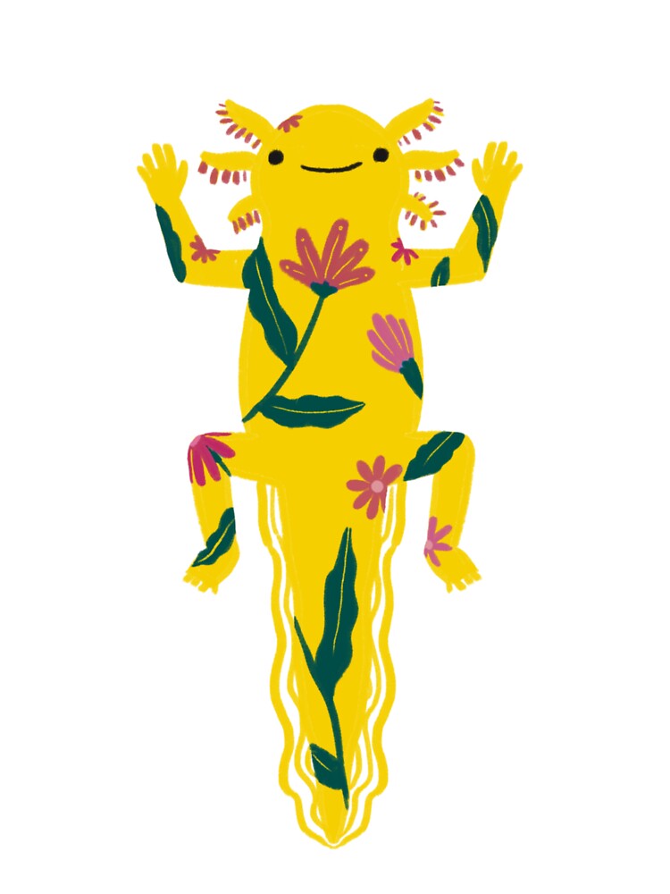 I love my Yellow Axolotl by like-butter T-Shirts, Hoodie, Sweatshirt | BlankRebels.com (Image 3)