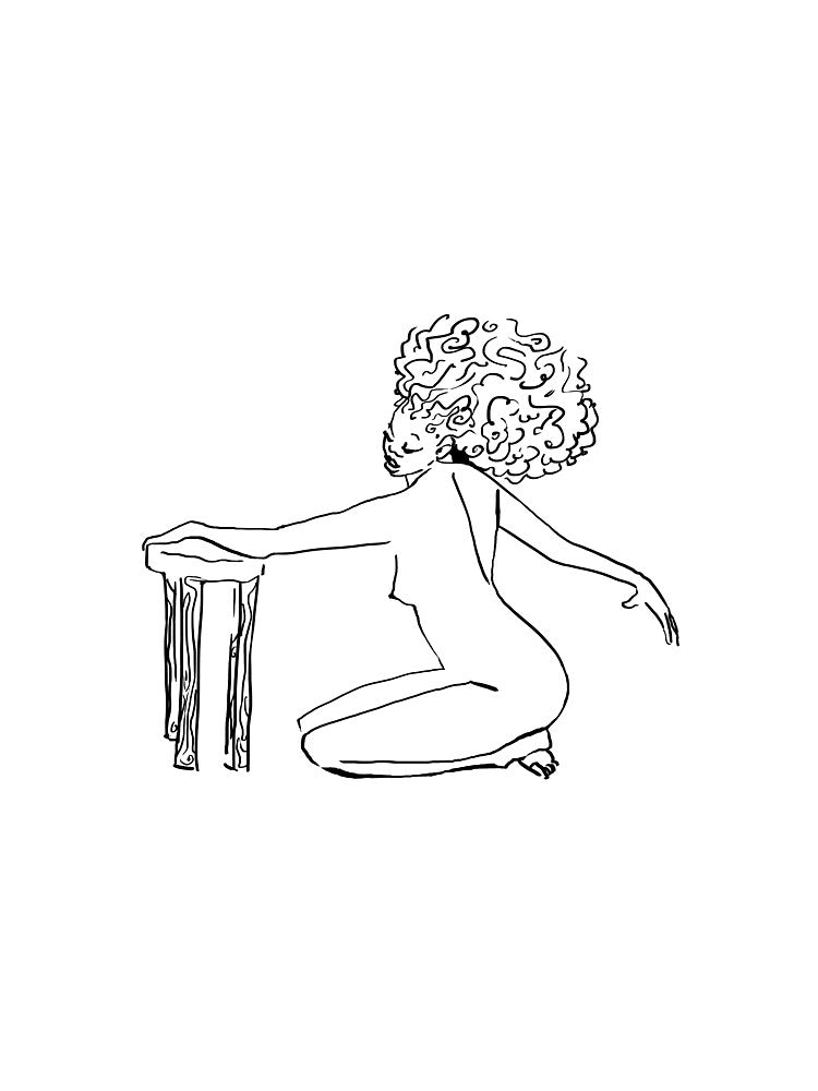 Minimal Line Illustration - BlacLine by BlacLine T-Shirts, Hoodie, Sweatshirt | BlankRebels.com (Image 3)