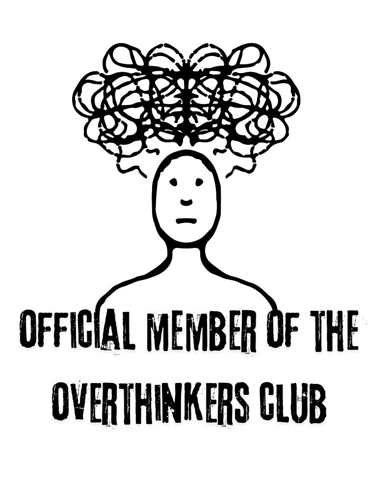 Official Member of the Overthinkers Club – Funny Mental Health Quote Design by kubasubrania T-Shirts, Hoodie,... (Image 3)