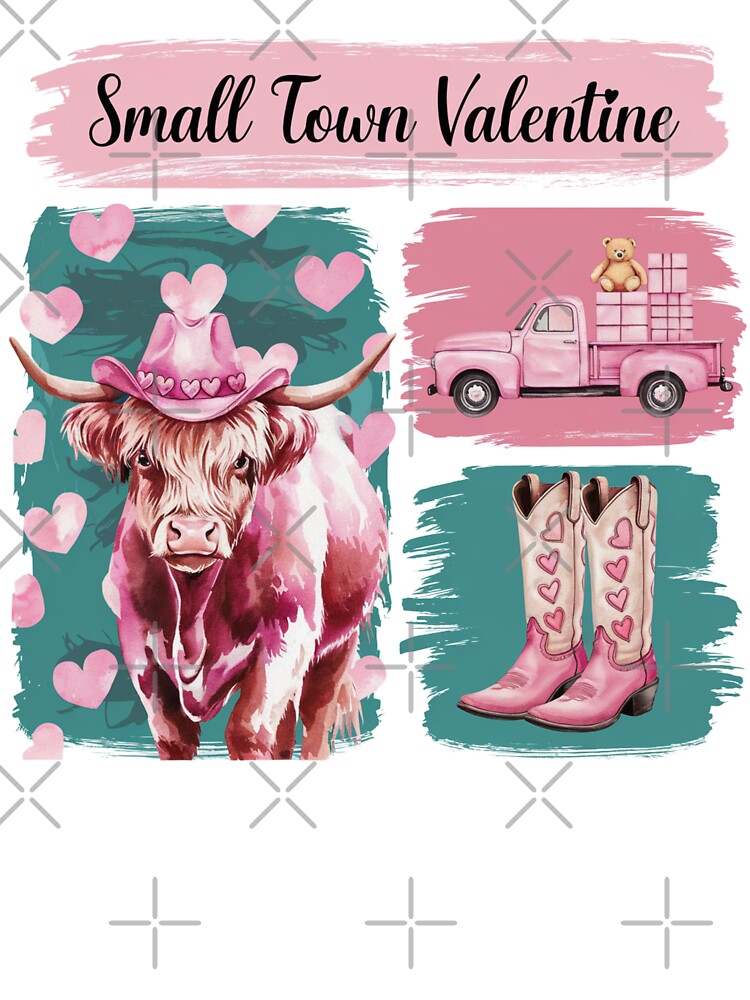 Small Town Valentine by moimesfolies T-Shirts, Hoodie, Sweatshirt | BlankRebels.com (Image 3)