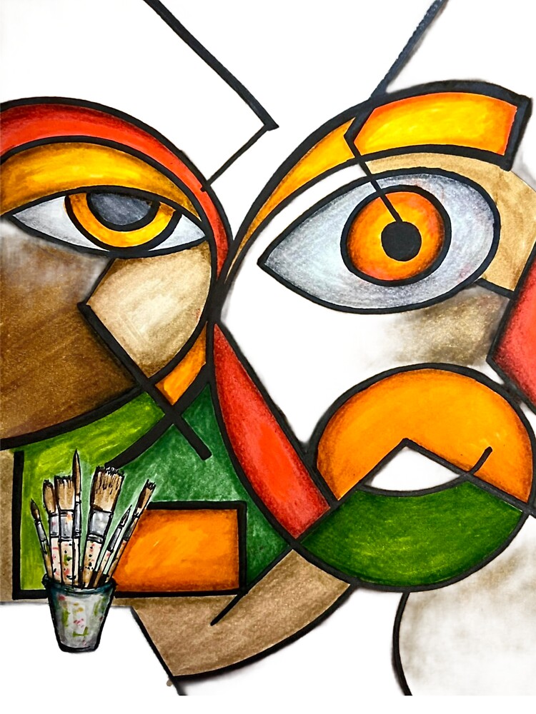Abstract art using shapes and colour by alexgeiart T-Shirts, Hoodie, Sweatshirt | BlankRebels.com (Image 3)
