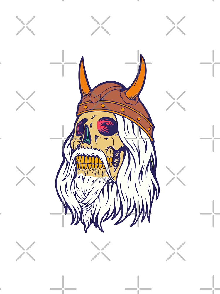 Scary viking skull horned by addthana T-Shirts, Hoodie, Sweatshirt | BlankRebels.com (Image 3)