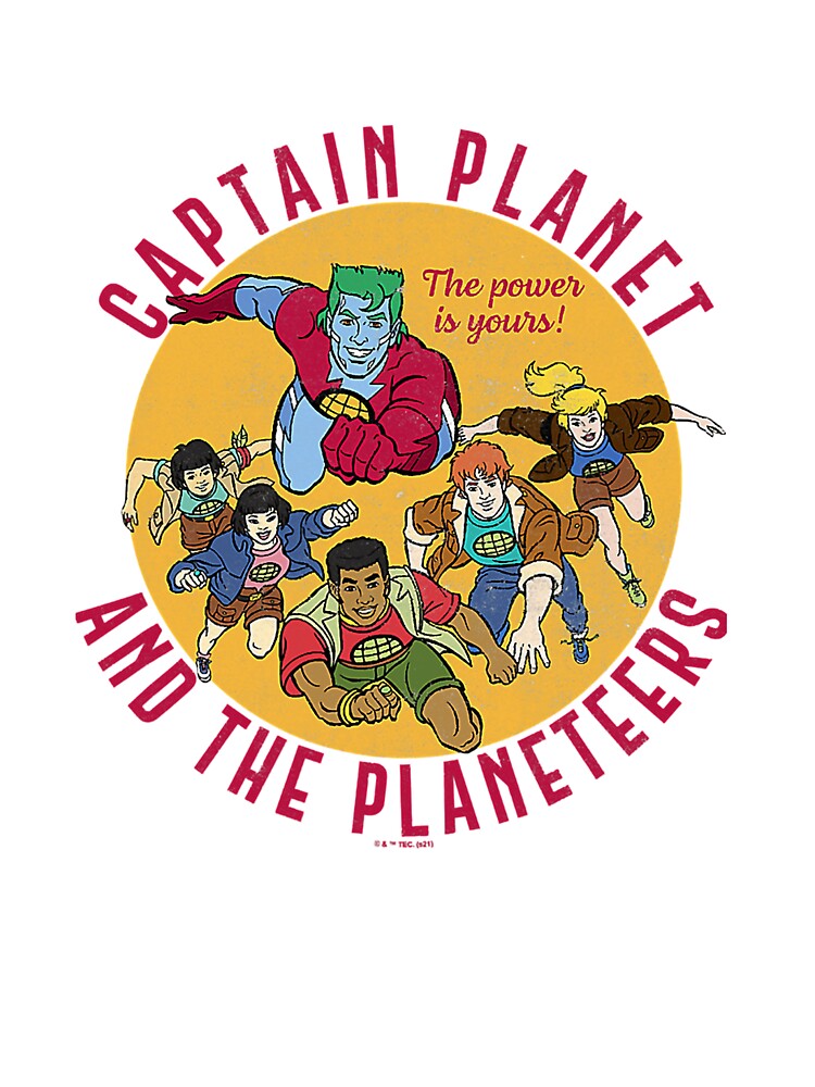 Captain Planet And The Planeteers by creative-facts T-Shirts, Hoodie, Sweatshirt | BlankRebels.com (Image 3)