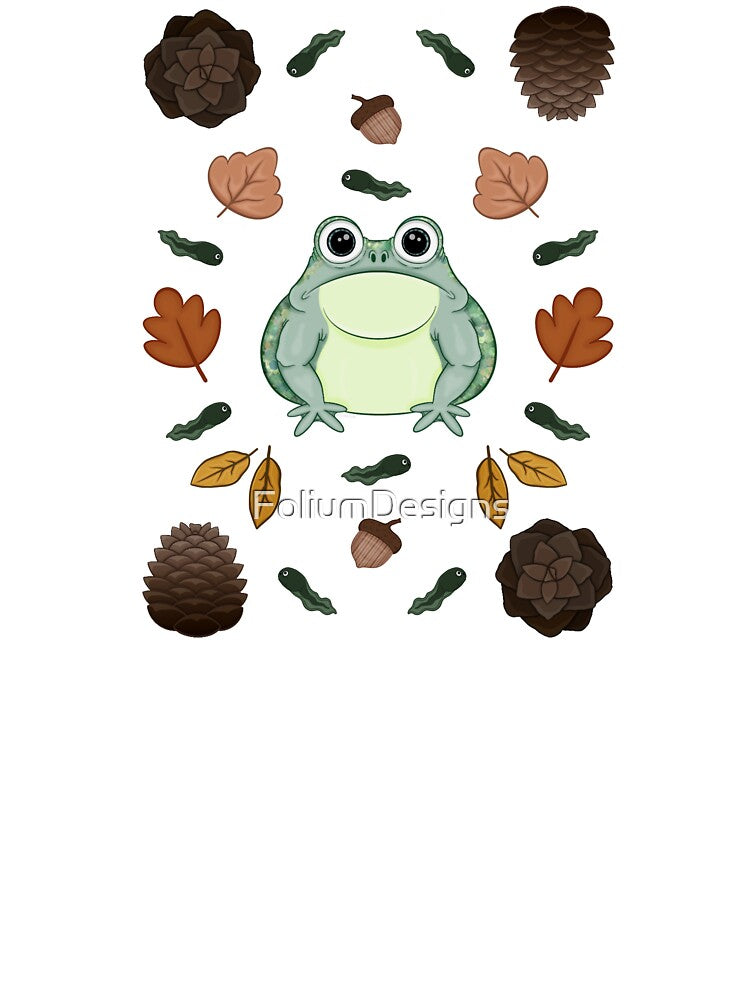 Fall Frog by FoliumDesigns T-Shirts, Hoodie, Sweatshirt | BlankRebels.com (Image 3)
