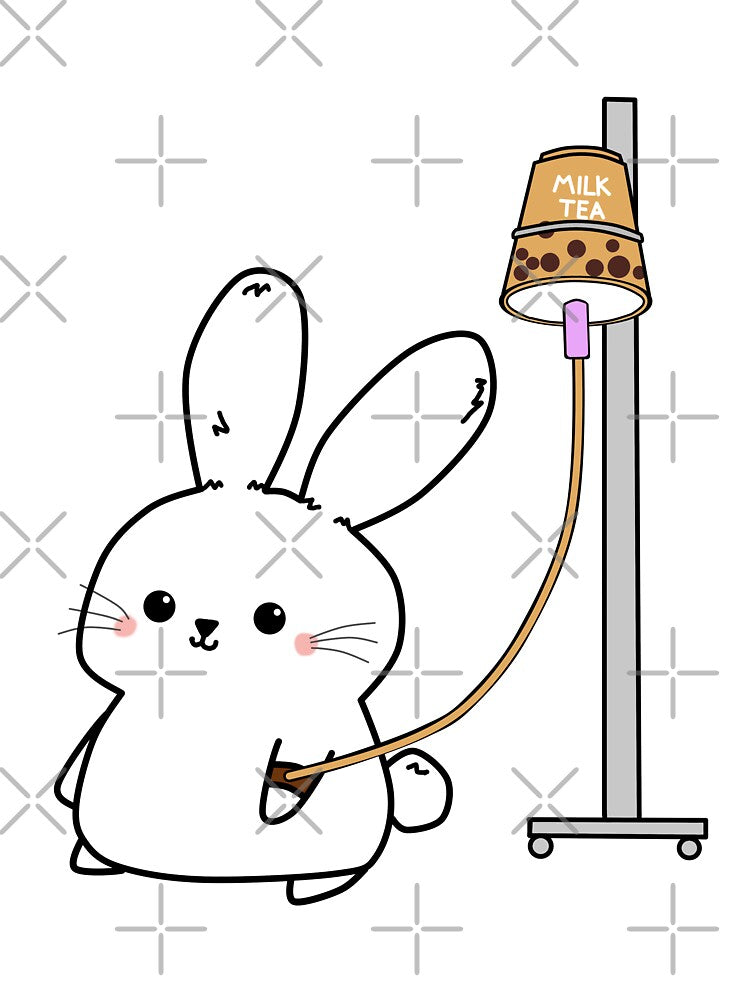 Bubble Tea Bunny by SirBobalot T-Shirts, Hoodie, Sweatshirt | BlankRebels.com (Image 3)