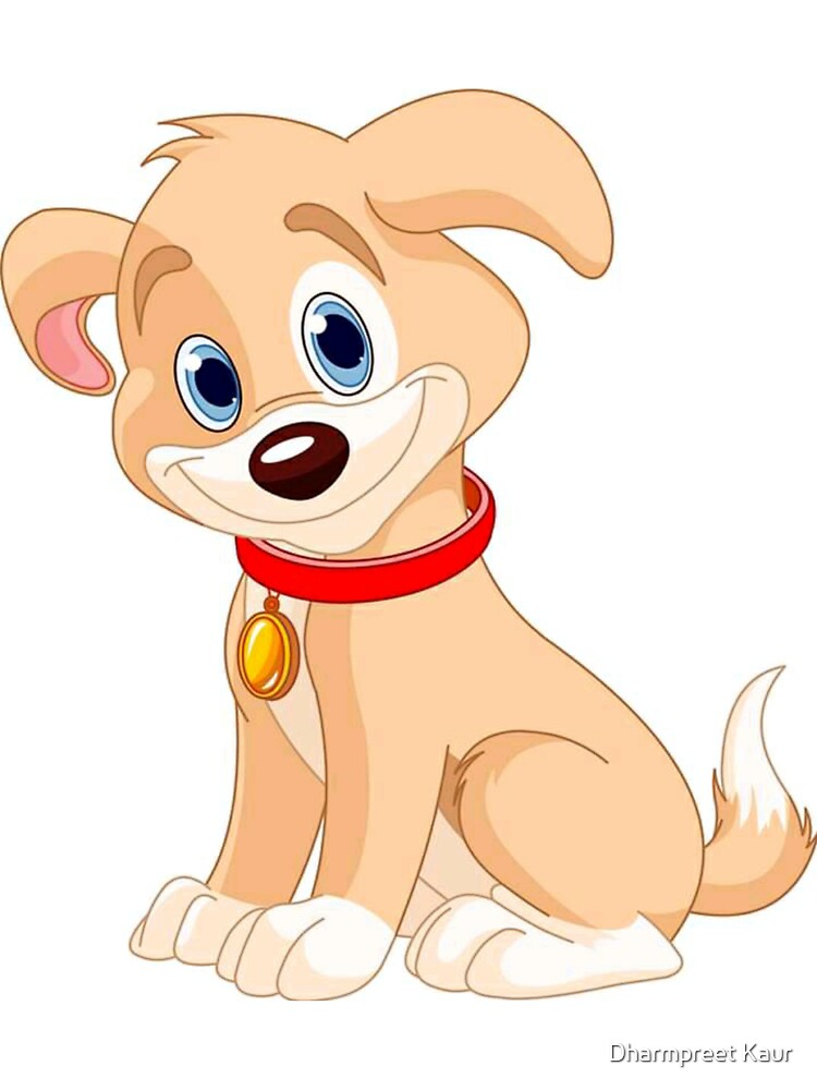 Cute dog by dazdraperma by Dharmpreet Kaur T-Shirts, Hoodie, Sweatshirt | BlankRebels.com (Image 3)