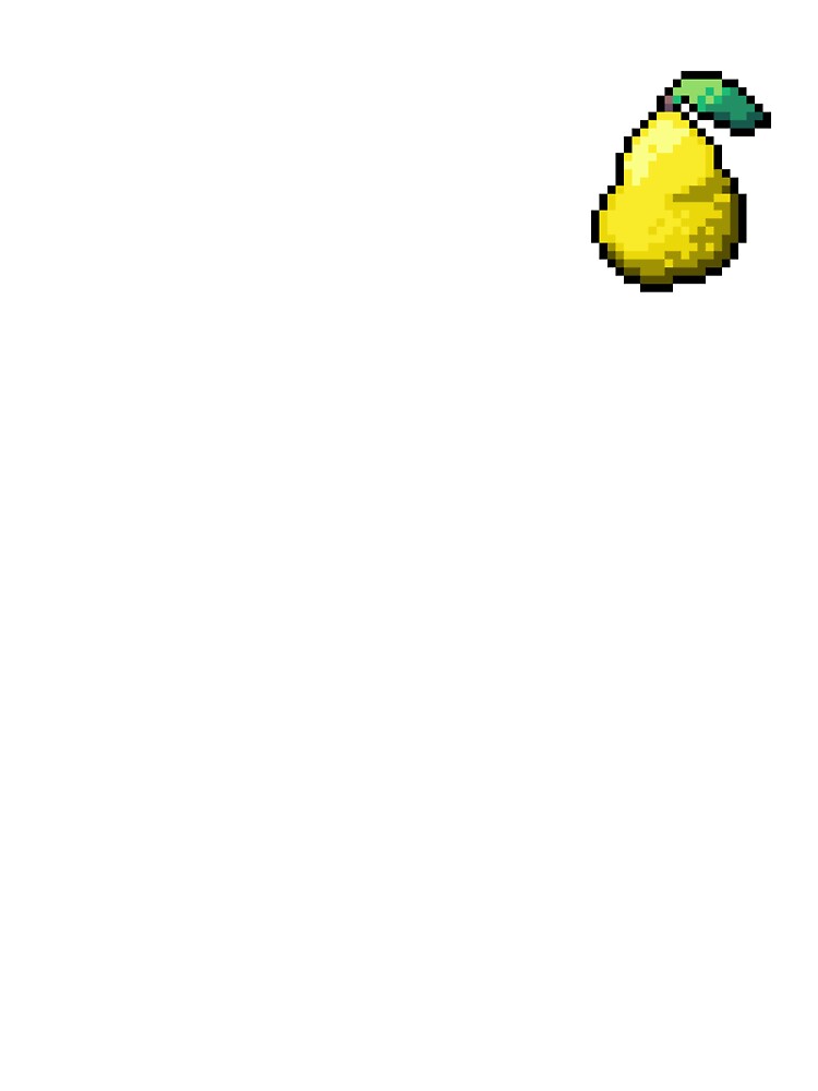 Pixel Quince - pixel food art by LittleFoodShop T-Shirts, Hoodie, Sweatshirt | BlankRebels.com (Image 3)