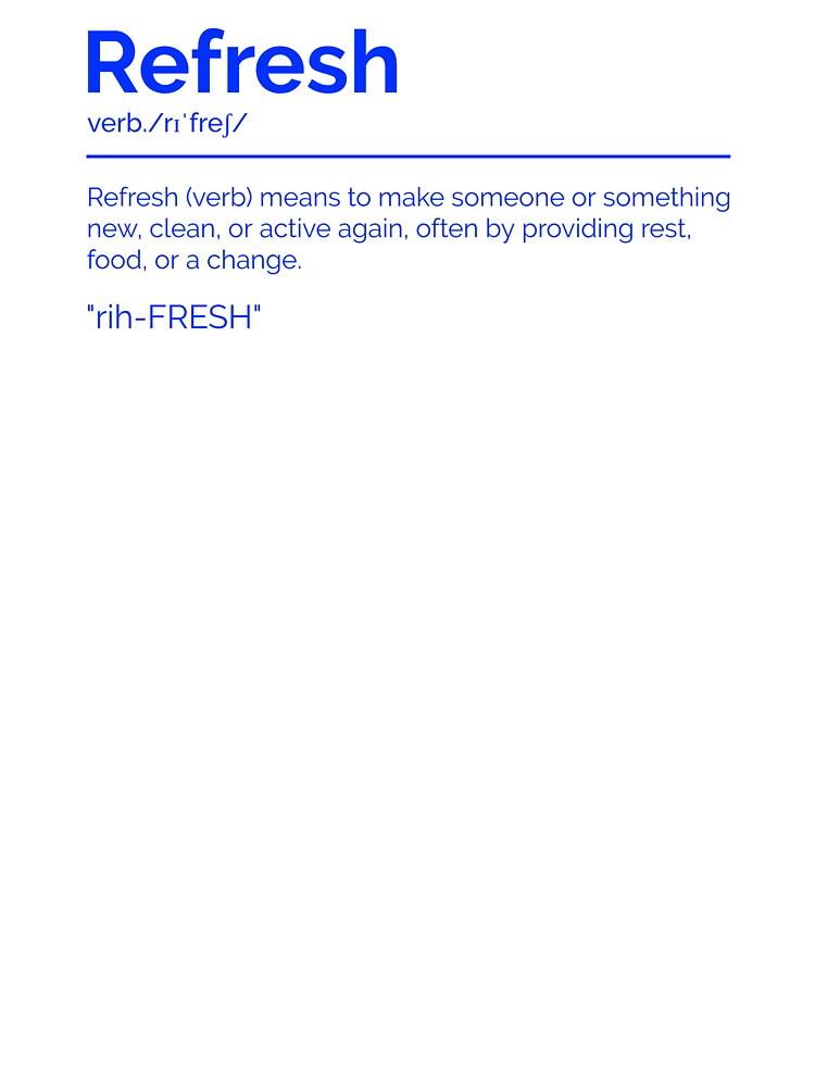 Refresh by ConsiTee T-Shirts, Hoodie, Sweatshirt | BlankRebels.com (Image 3)
