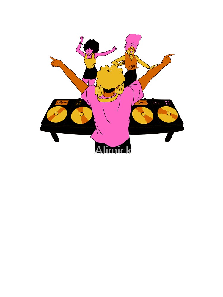 Club DJ and Fans by Alimick T-Shirts, Hoodie, Sweatshirt | BlankRebels.com (Image 3)