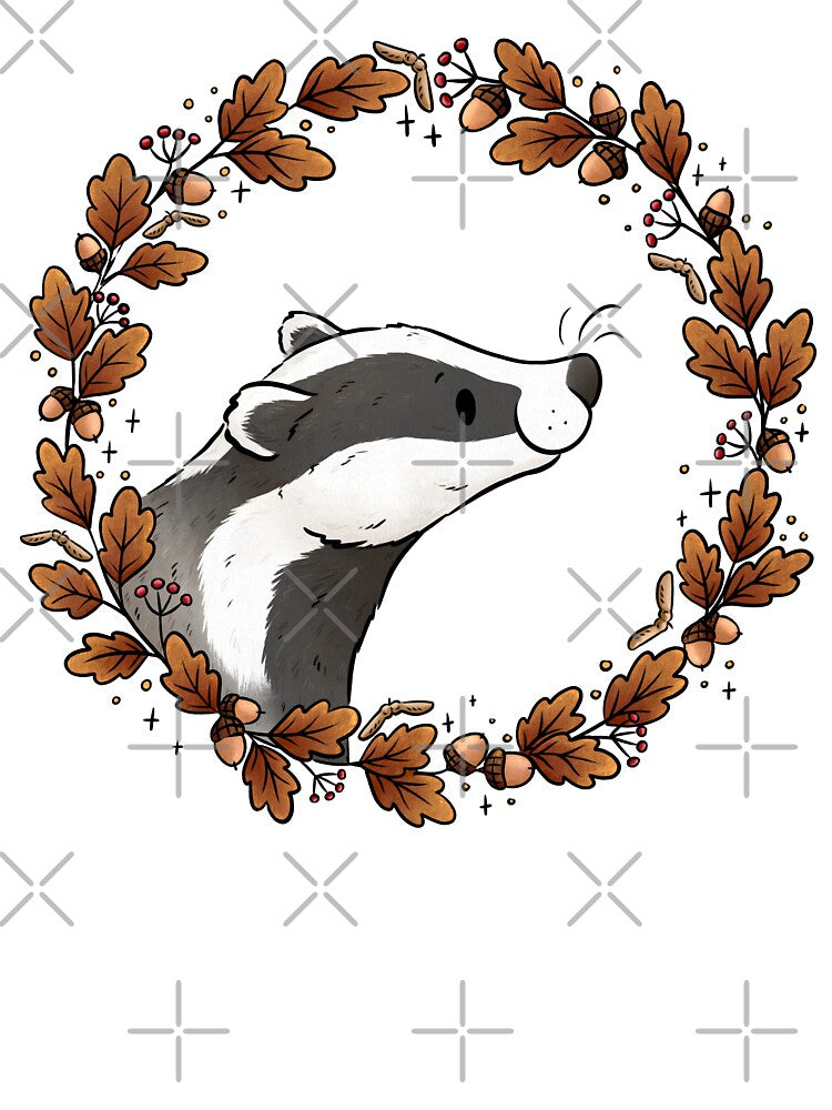 Autumn Badger by sillybadger T-Shirts, Hoodie, Sweatshirt | BlankRebels.com (Image 3)