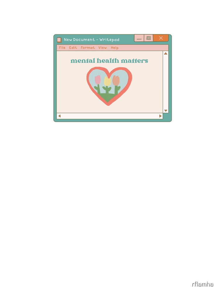 Mental health matters design by rflamha T-Shirts, Hoodie, Sweatshirt | BlankRebels.com (Image 3)
