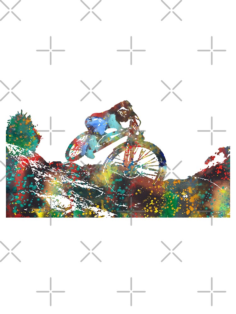 Downhill mountain biking by Rosaliartbook T-Shirts, Hoodie, Sweatshirt | BlankRebels.com (Image 3)