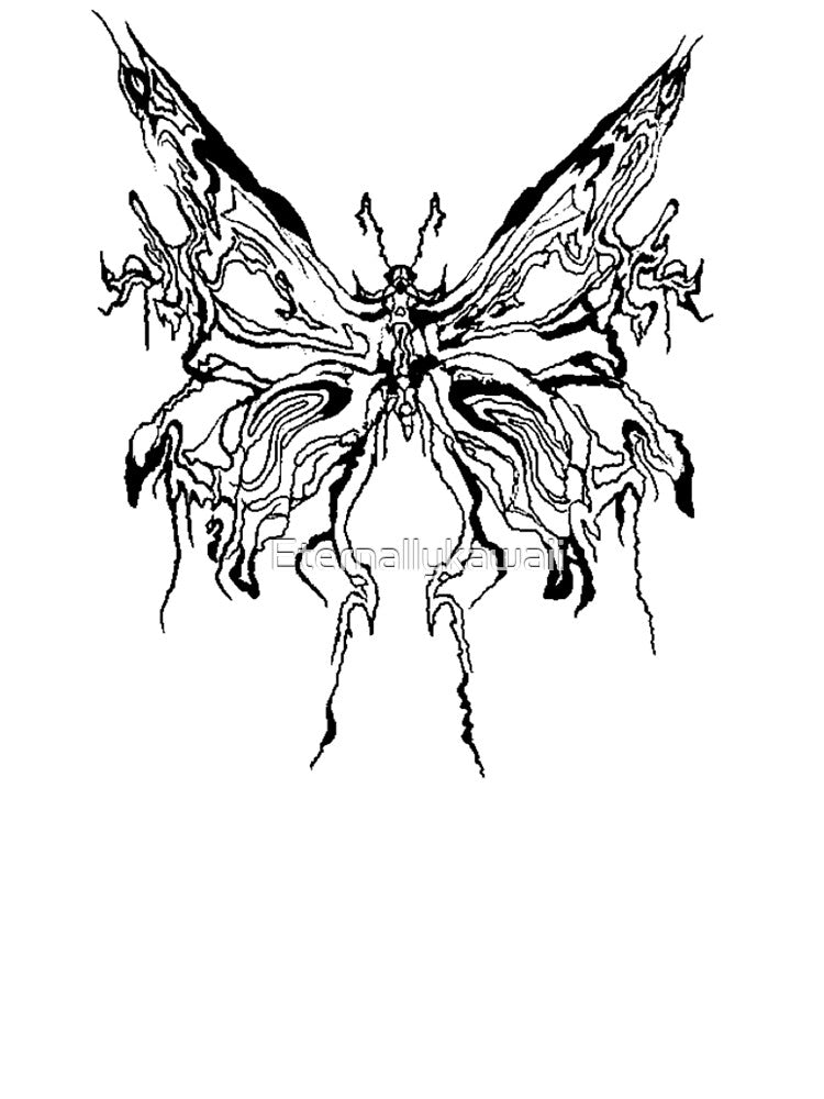 Y2K Butterfly by Eternallykawaii T-Shirts, Hoodie, Sweatshirt | BlankRebels.com (Image 3)