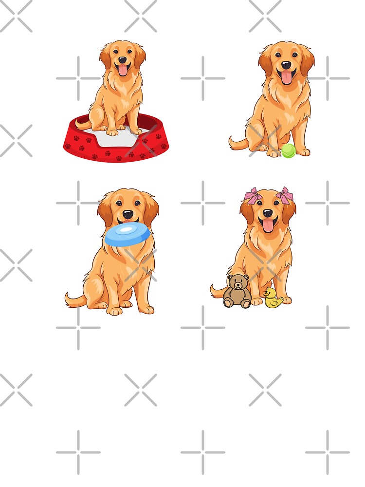 Cute Golden Retriever by TheAnimalZ00 T-Shirts, Hoodie, Sweatshirt | BlankRebels.com (Image 3)