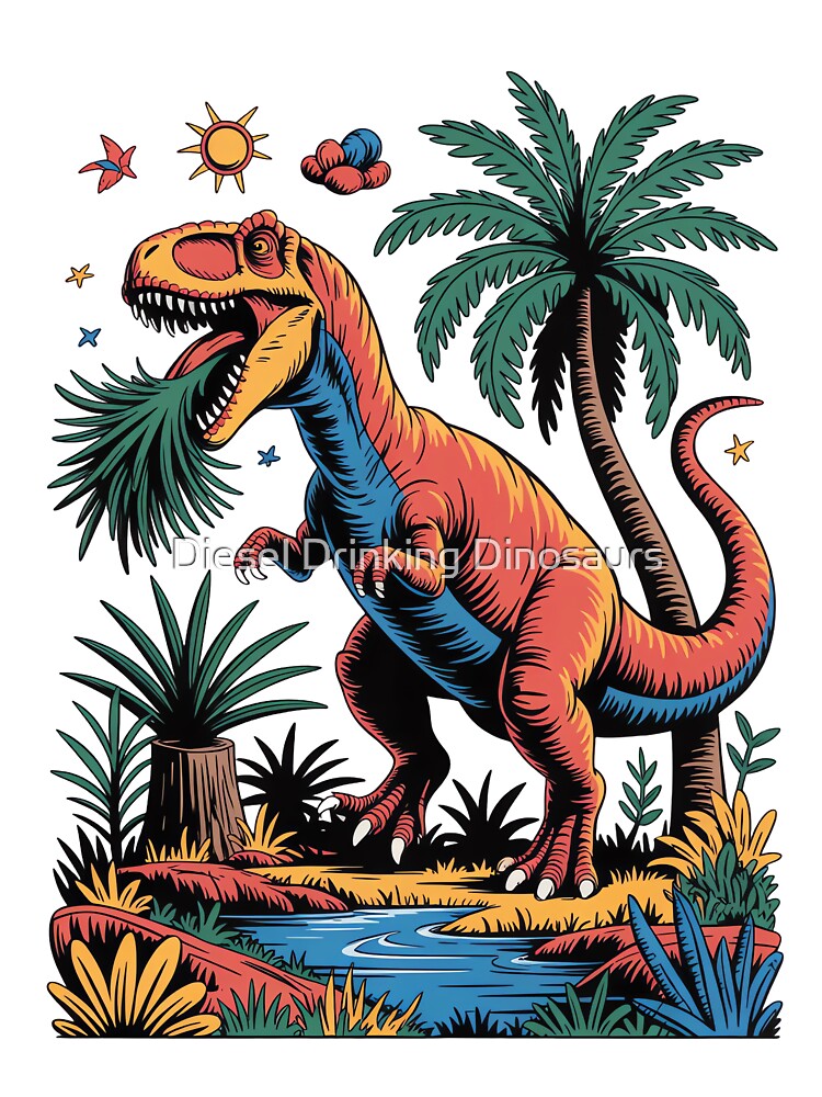 Yum Yum Yum! by Diesel Drinking Dinosaurs T-Shirts, Hoodie, Sweatshirt | BlankRebels.com (Image 3)