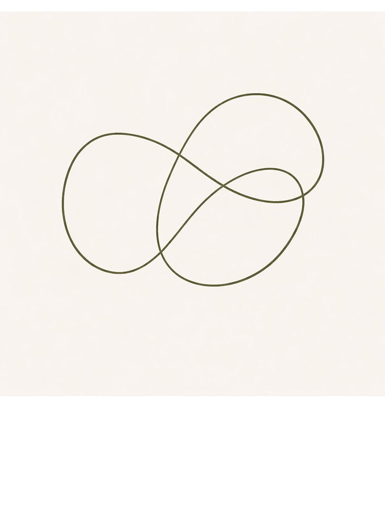 Minimal Abstract Line Art – Organic Loop Design by DrizzyV T-Shirts, Hoodie, Sweatshirt | BlankRebels.com (Image 3)
