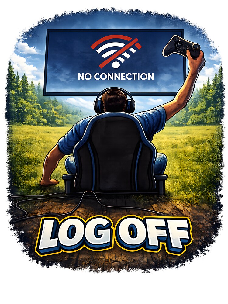 Log off by ArtMatLab T-Shirts, Hoodie, Sweatshirt | BlankRebels.com (Image 3)