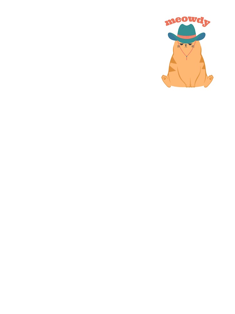 Meowdy Orange Cat by teejoyco T-Shirts, Hoodie, Sweatshirt | BlankRebels.com (Image 3)