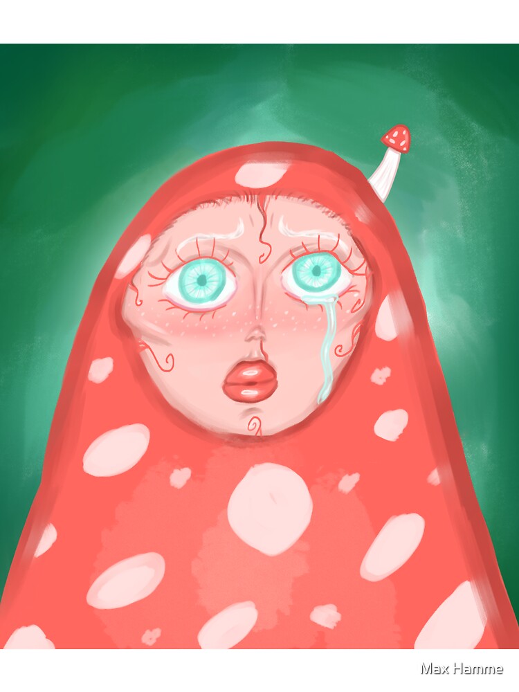 Mushroom Face by Max Hamme T-Shirts, Hoodie, Sweatshirt | BlankRebels.com (Image 3)