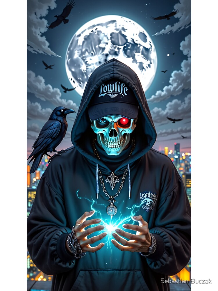 Skull art by Sebastian Buczak T-Shirts, Hoodie, Sweatshirt | BlankRebels.com (Image 3)