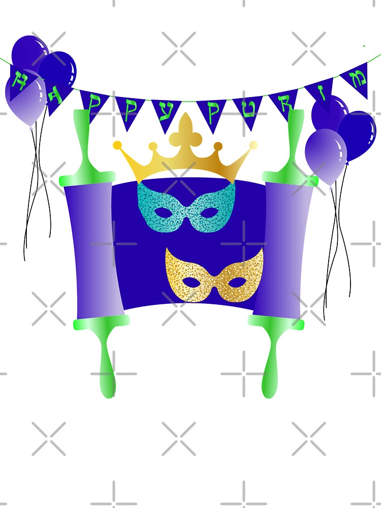 Happy Purim by eevee135 T-Shirts, Hoodie, Sweatshirt | BlankRebels.com (Image 3)