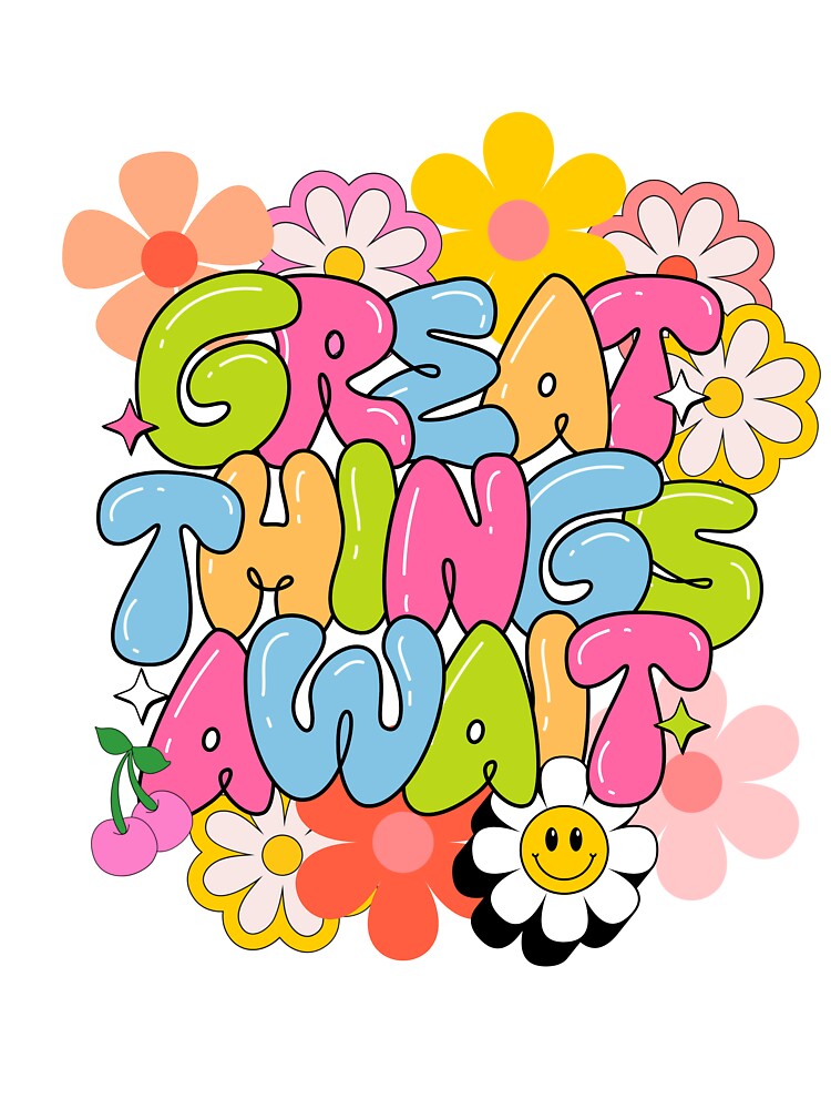 Great Things Await by Sintija Valucka T-Shirts, Hoodie, Sweatshirt | BlankRebels.com (Image 3)