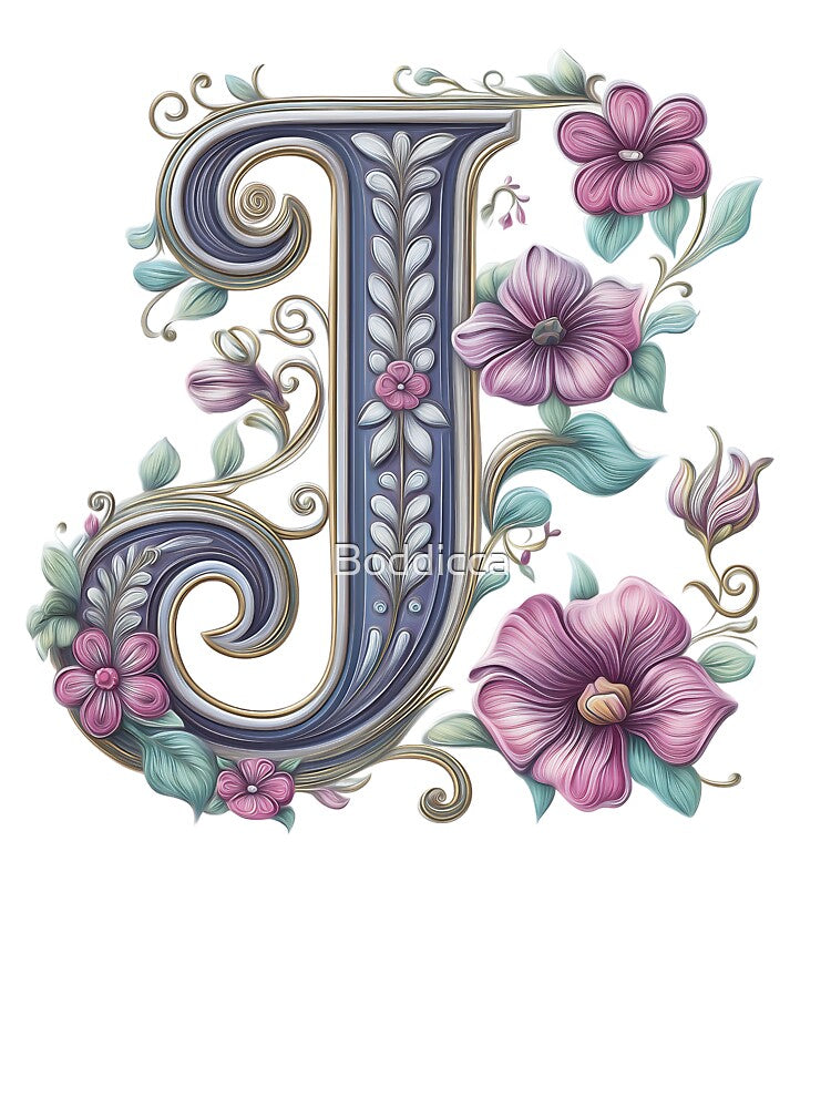 Copy of Belle Epoque Monogram J by Boddicca T-Shirts, Hoodie, Sweatshirt | BlankRebels.com (Image 3)