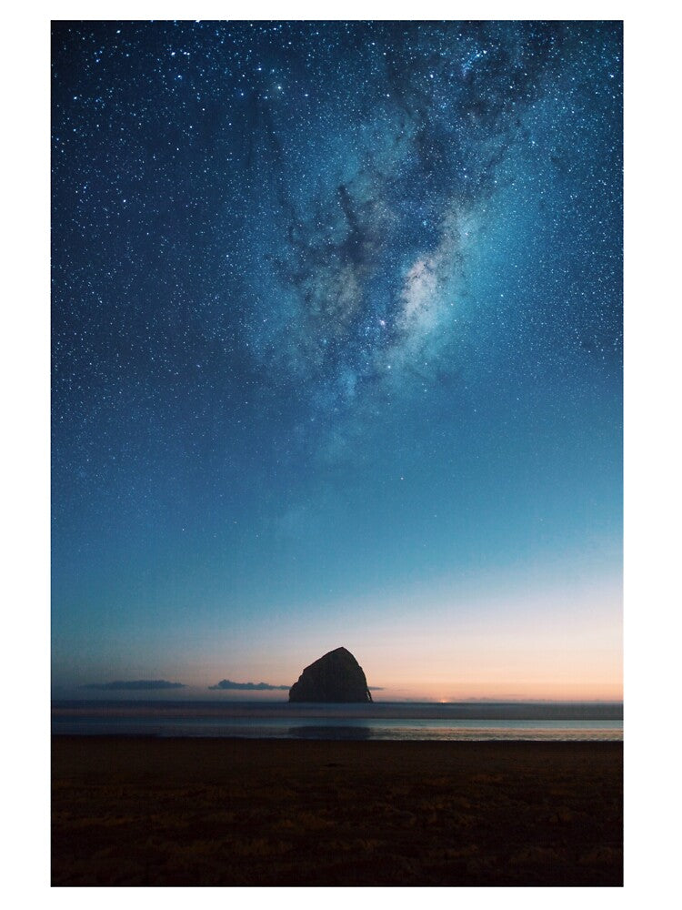 Blue Glittering Beach Star Galaxy by newburyboutique T-Shirts, Hoodie, Sweatshirt | BlankRebels.com (Image 3)