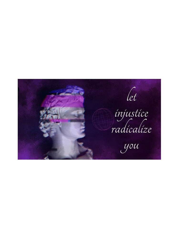 Let Injustice Radicalize You Vaporwave by Balerion6 T-Shirts, Hoodie, Sweatshirt | BlankRebels.com (Image 3)