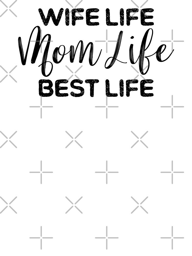 Wife Life Mom Life Best Life - Christmas Gift for Wife - Wife Mom Boss - Unisex Sizing, Mum gift - Mothers Day... (Image 3)