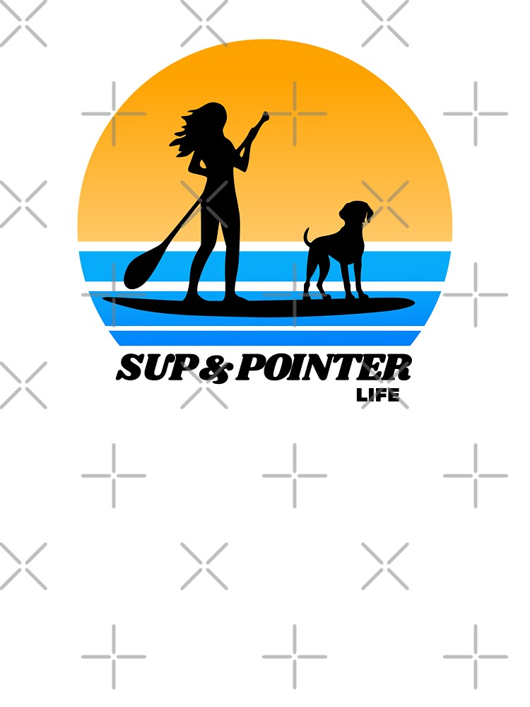 SUP and Pointer Life Women's Standup Paddleboard Summer German Shorthaired Pointer Gift by Guarddogdrive... (Image 3)