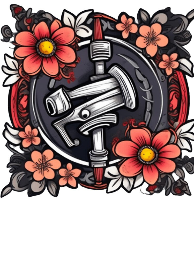 Tattoo machine by Roxburylane T-Shirts, Hoodie, Sweatshirt | BlankRebels.com (Image 3)