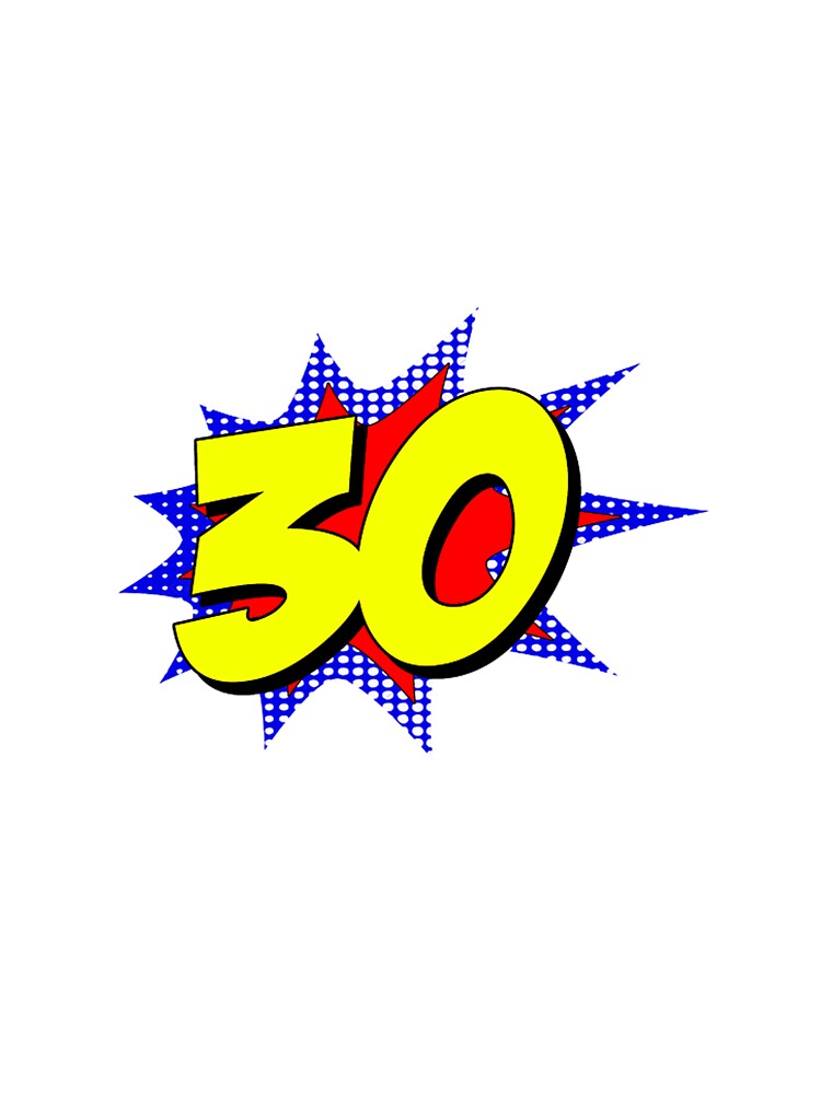 superhero 30 years old birthdayy by milaarty
