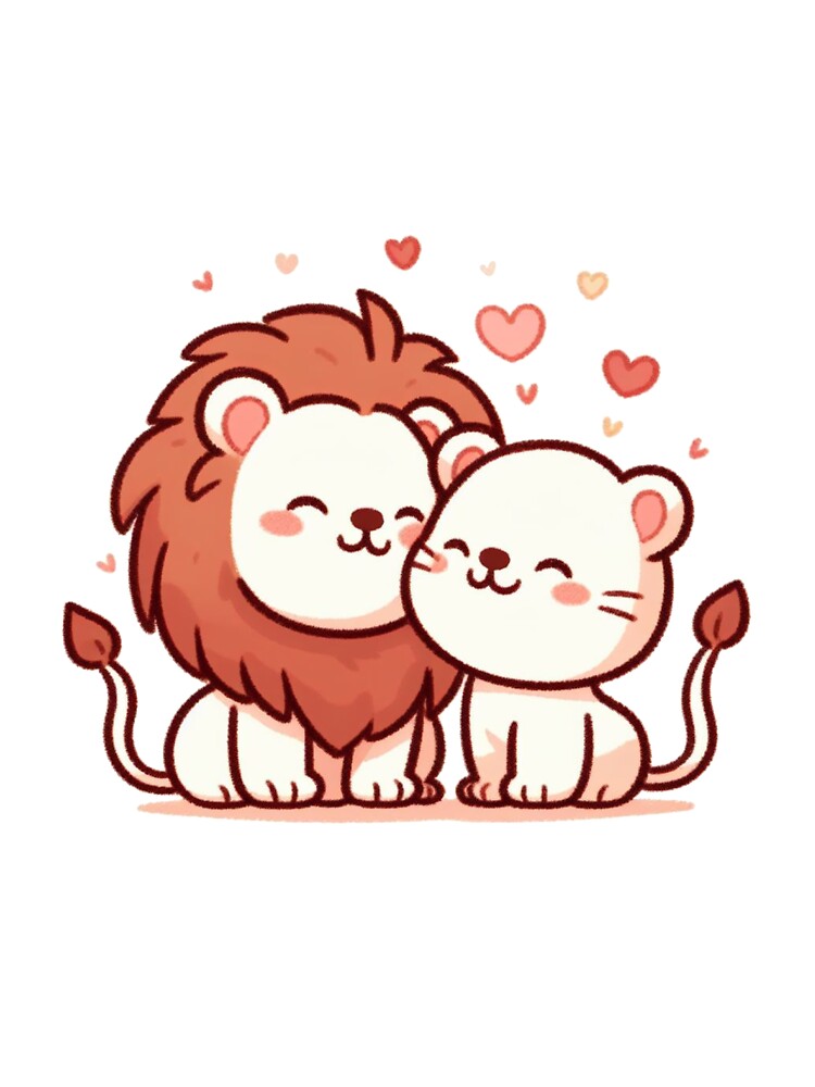 Lion Couple Valentine's Day by LemuellTrends T-Shirts, Hoodie, Sweatshirt | BlankRebels.com (Image 3)