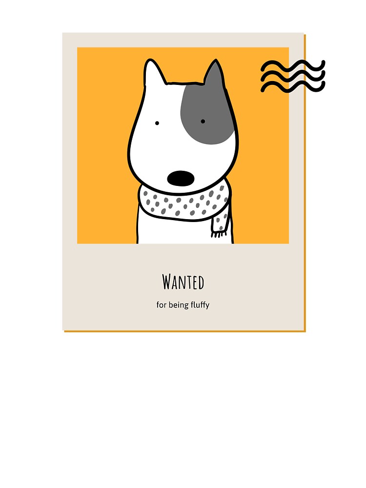 Wanted For Being Fluffy Dog Lover by yalcoholic T-Shirts, Hoodie, Sweatshirt | BlankRebels.com (Image 3)