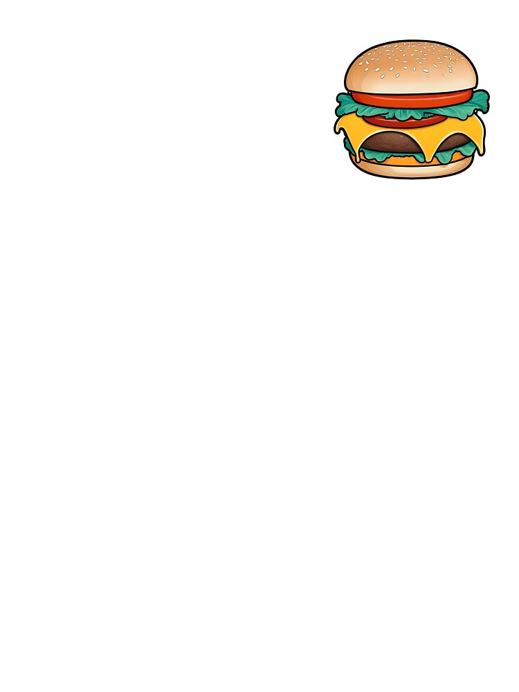 cheese burger by zeeminimal T-Shirts, Hoodie, Sweatshirt | BlankRebels.com (Image 3)