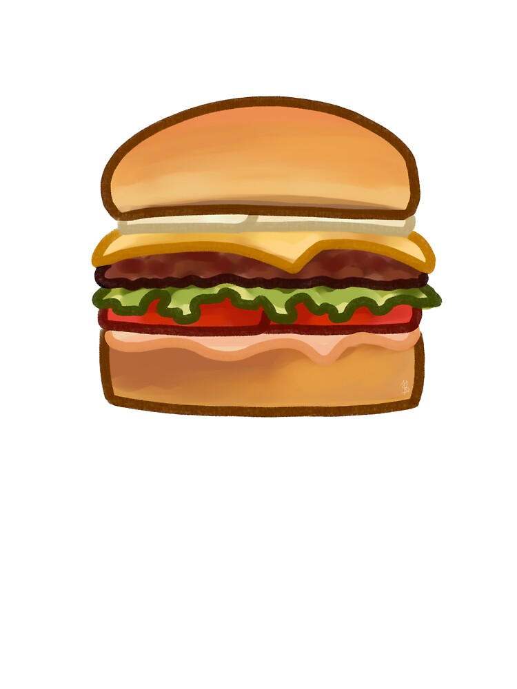 Cheese Burger by keeksrr T-Shirts, Hoodie, Sweatshirt | BlankRebels.com (Image 3)