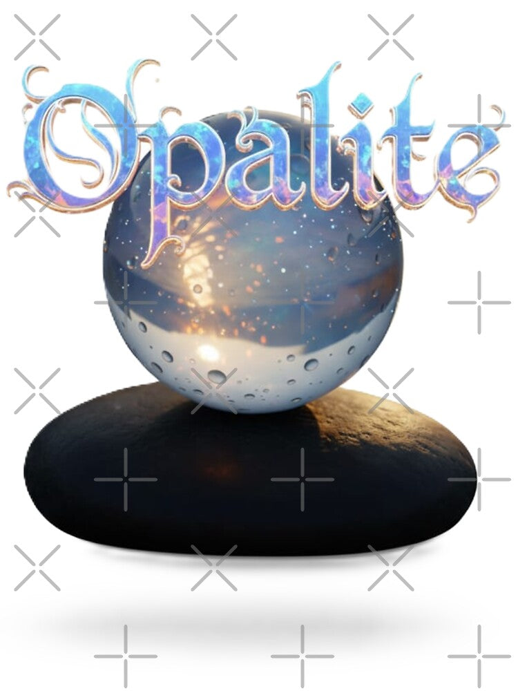 Opalite Crystal Sphere Mystical Art by DroolWorthyUS T-Shirts, Hoodie, Sweatshirt | BlankRebels.com (Image 3)