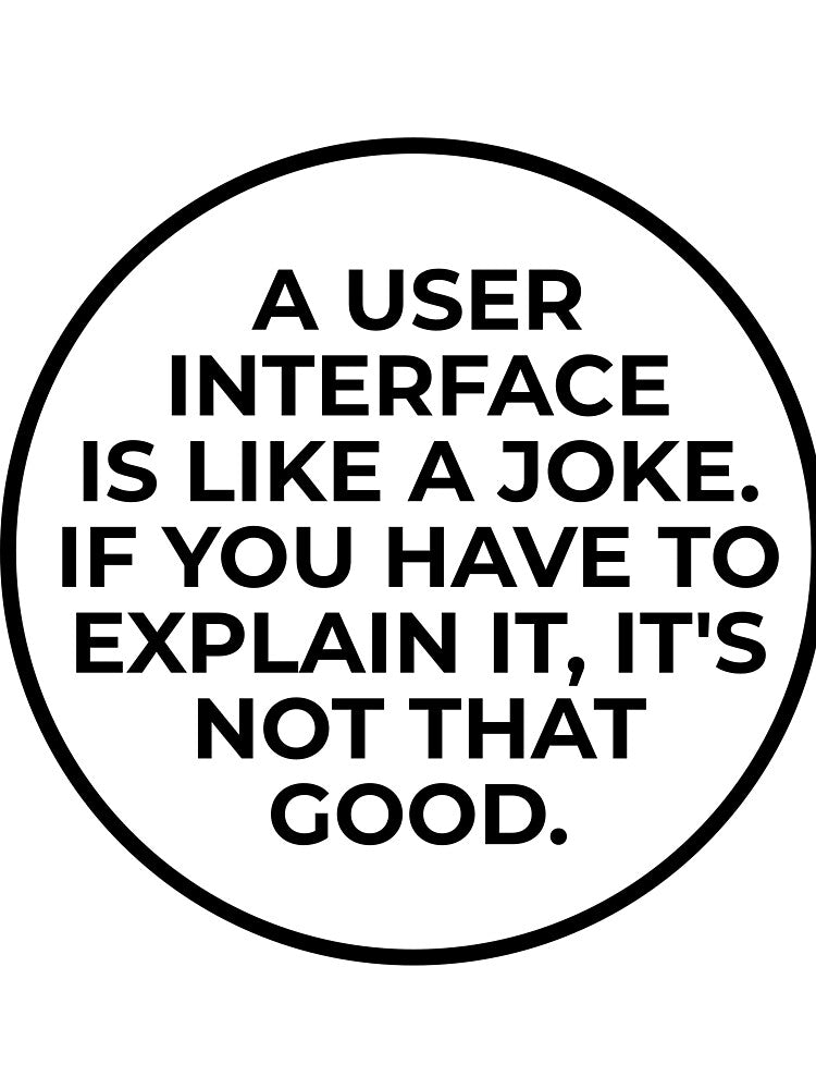 A user interface is like a joke by Icesofty T-Shirts, Hoodie, Sweatshirt | BlankRebels.com (Image 3)
