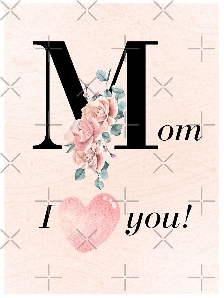 Happy Mother's Day - Mom, I love you by aywchen T-Shirts, Hoodie, Sweatshirt | BlankRebels.com (Image 3)