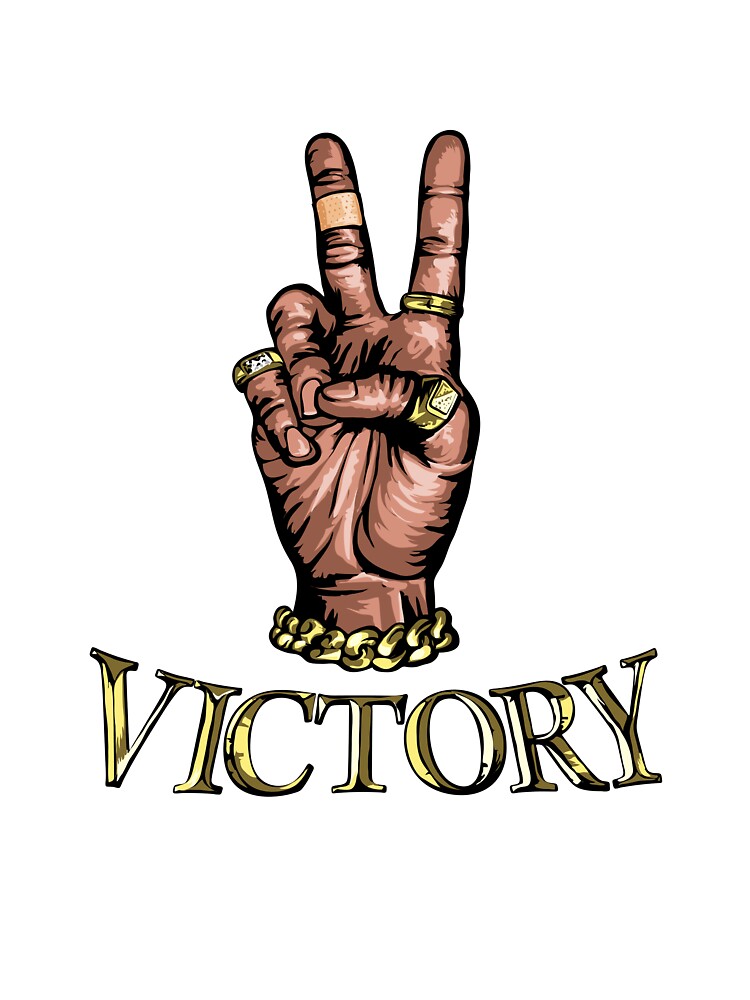 Victory Streetwear T-Shirt – Bold Design for Winners by DonSilveira Hoodie, Sweatshirt | BlankRebels.com (Image 3)