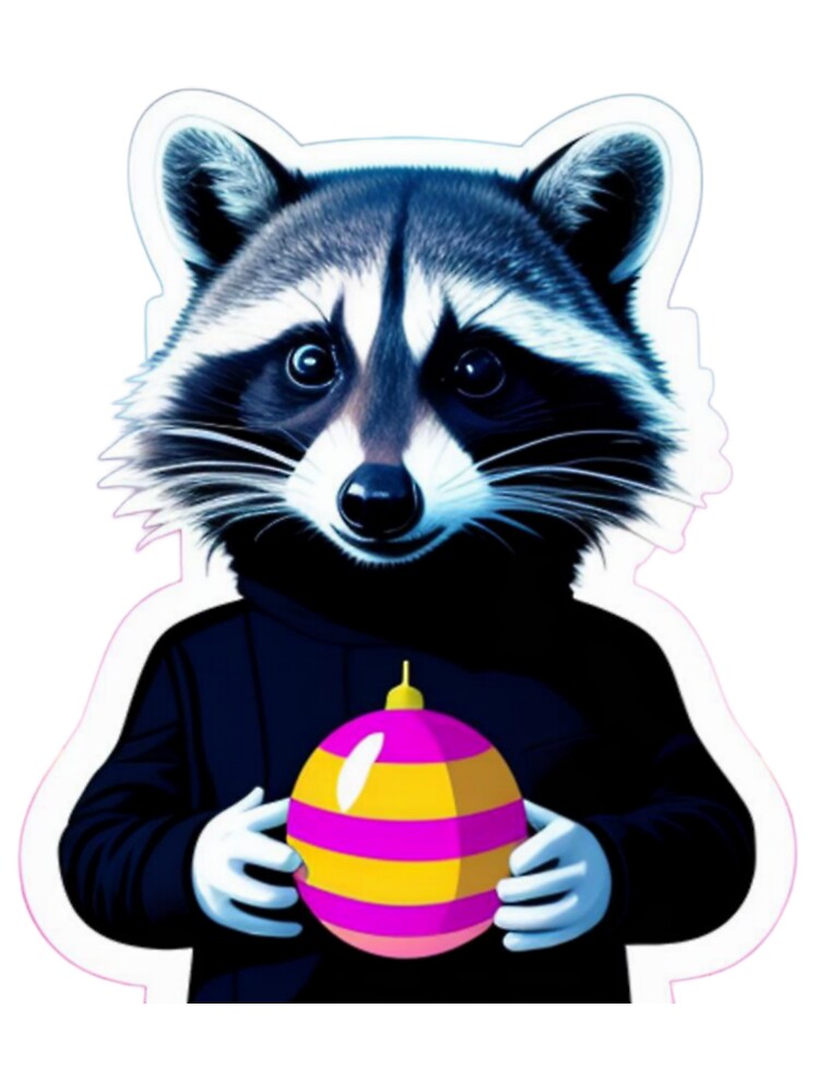 Trash panda sticker by Flowerslaps T-Shirts, Hoodie, Sweatshirt | BlankRebels.com (Image 3)