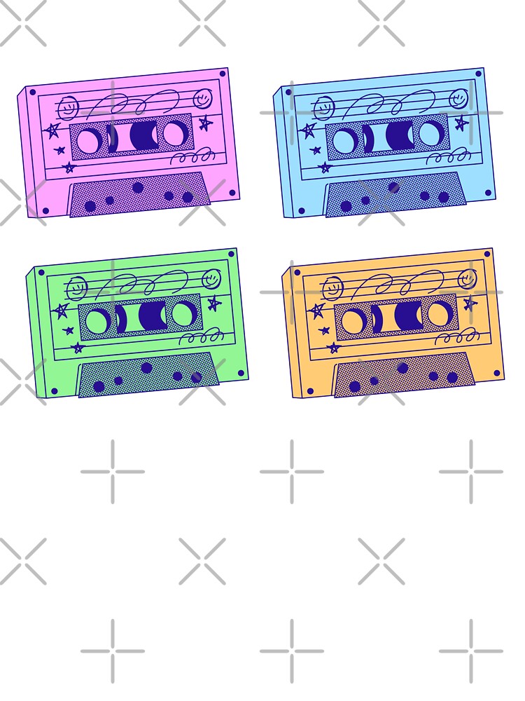 Cassette Music sticker by DesignPMG T-Shirts, Hoodie, Sweatshirt | BlankRebels.com (Image 3)
