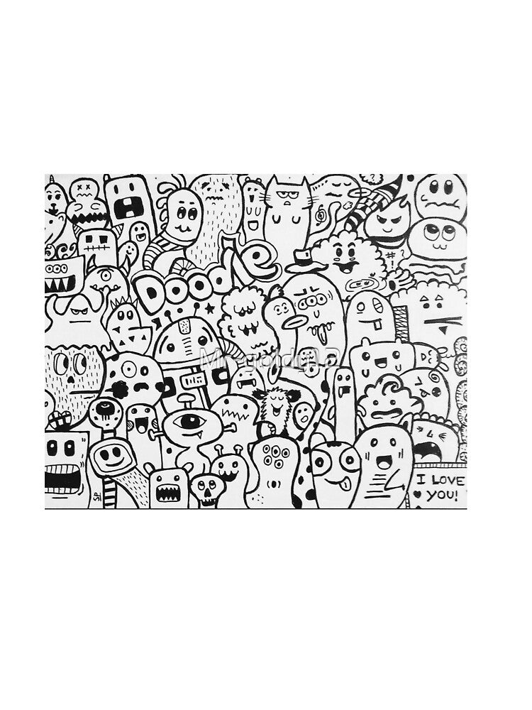 Doodle by Mr-goldy12 T-Shirts, Hoodie, Sweatshirt | BlankRebels.com (Image 3)