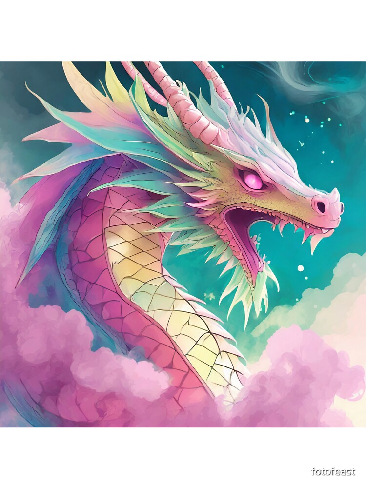 Multicolored Dragon by fotofeast T-Shirts, Hoodie, Sweatshirt | BlankRebels.com (Image 3)
