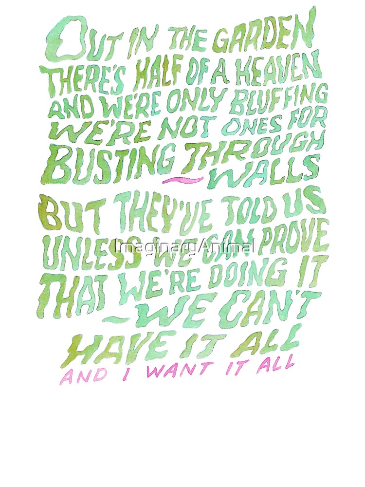 Kate Bush Lyrics - Hand Lettering by ImaginaryAnimal T-Shirts, Hoodie, Sweatshirt | BlankRebels.com (Image 3)